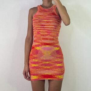 Red and Yellow Dress